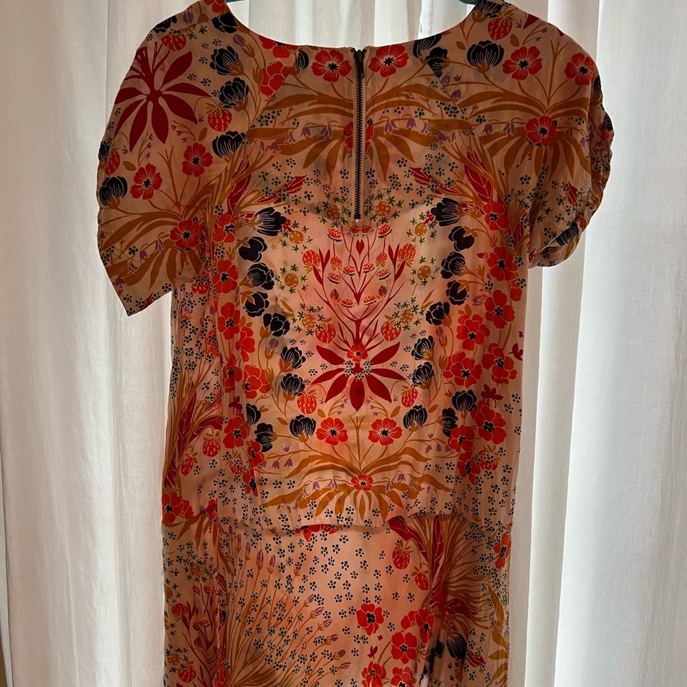 Free people floral shift dress